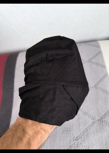 Siyah Avant-Garde Kadın bone - Görsel 3