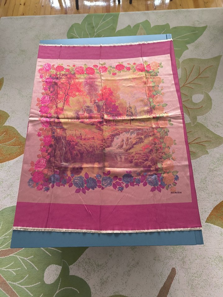 Pastel Renkli Bohem Kadın Fülar şal - Görsel 2