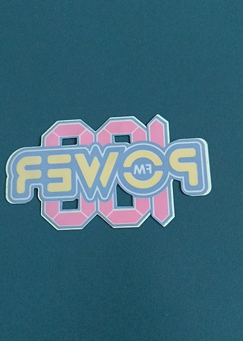Power 100 Fm sticker - Görsel 2