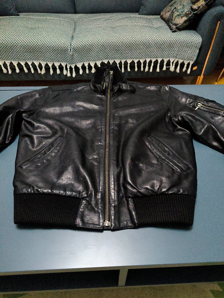 Kemerli Siyah Deri Erkek Ceket Abrams deri ceket Almanya'dan - Görsel 2