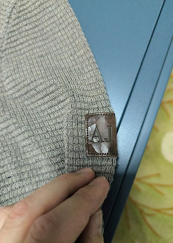 Armani Jeans Orjinal pamuk kazak L Beden - Görsel 4