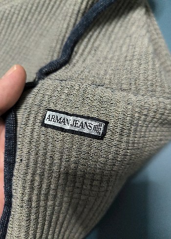 Armani Jeans Orjinal pamuk kazak L Beden - Görsel 5