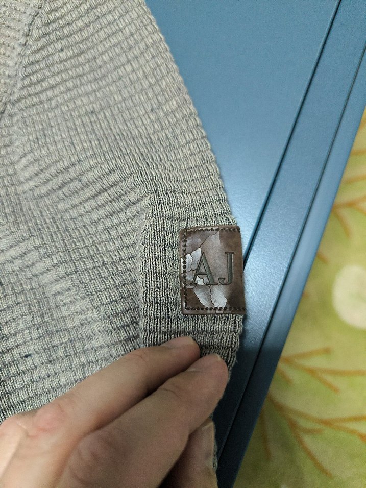 Armani Jeans Orjinal pamuk kazak L Beden - Görsel 4