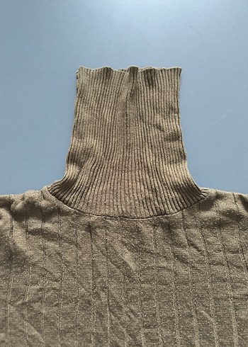 Gri Kadın Balıkçı Yaka Triko - Görsel 5