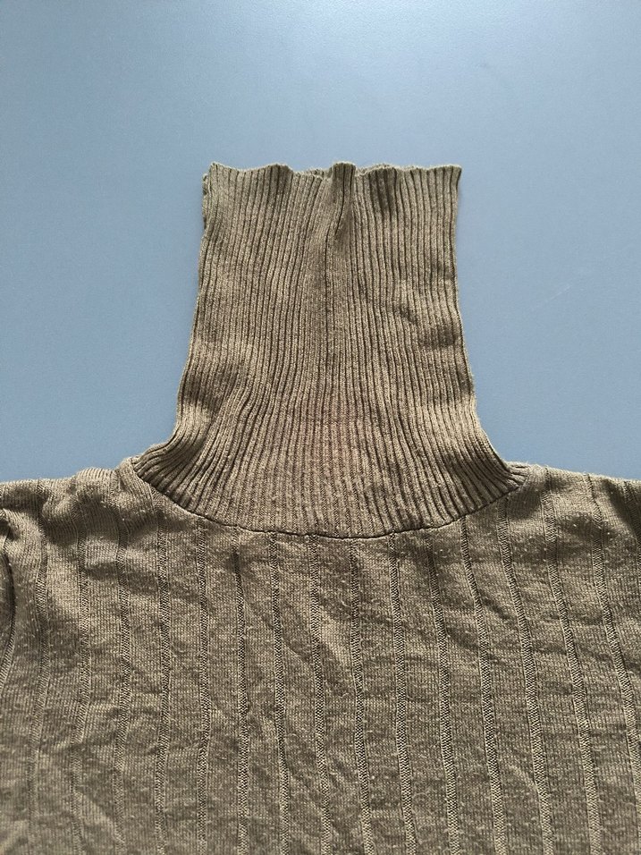 Gri Kadın Balıkçı Yaka Triko - Görsel 5