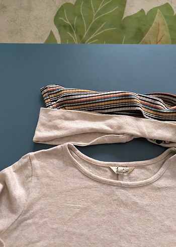 Ekol Kadın kazak Fülar ve aksesuarla L beden - Görsel 4