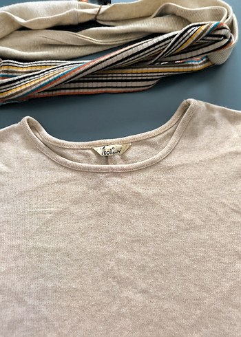 Ekol Kadın kazak Fülar ve aksesuarla L beden - Görsel 14