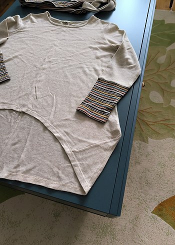 Ekol Kadın kazak Fülar ve aksesuarla L beden - Görsel 9