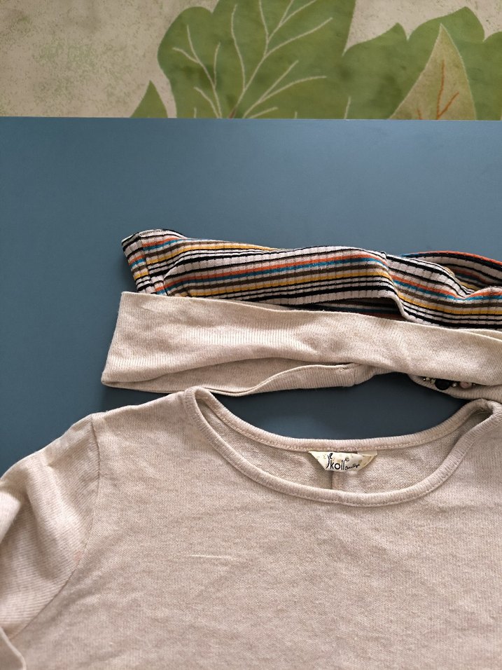 Ekol Kadın kazak Fülar ve aksesuarla L beden - Görsel 4