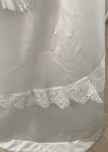 Beyaz çift kişilik Yatak Örtüsü - Görsel 10