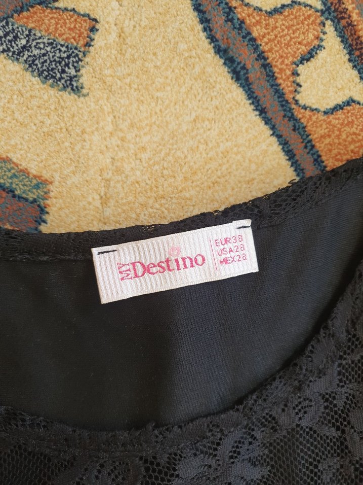 Dantel Detaylı Siyah Abiye - Görsel 4