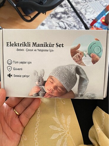 Elektrikli Manikür Seti