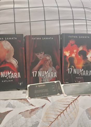 Fatma Şamata - 17 Numara Roman Serisi (imzalı)