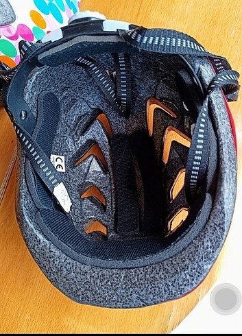 MOON MAVİ/KIRMIZI PATEN BİSİKLET KASKI - Görsel 8