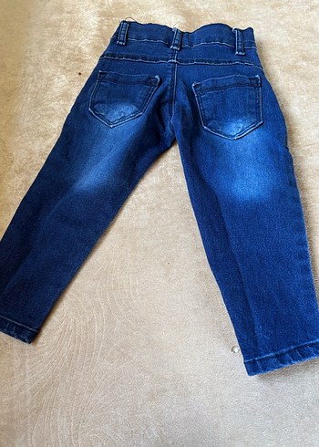 Erkek Çocuk Mavi Denim Pantolon - Görsel 2