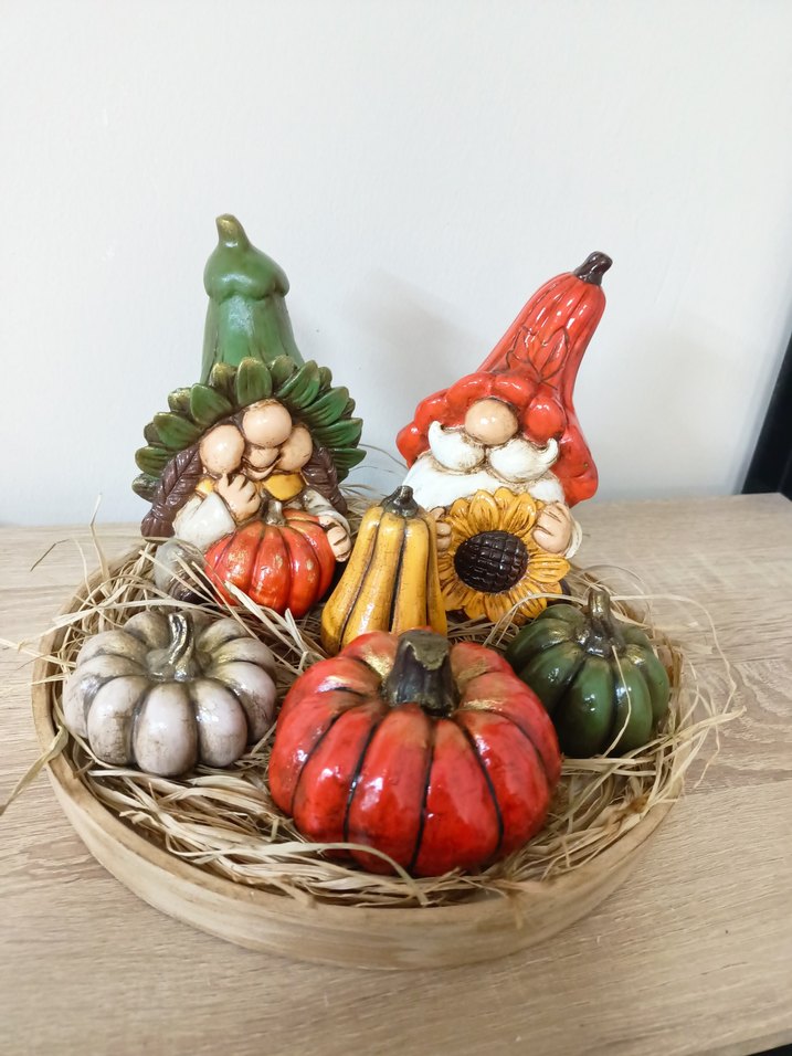 Renkli Kabak ve Cüce Figürleri - Görsel 2