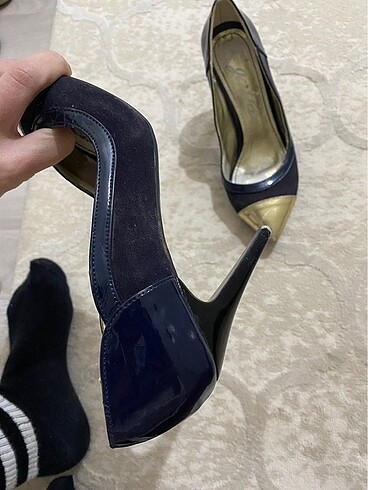 36 Beden lacivert Renk Kadın stiletto