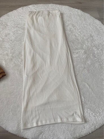 Kadın straplez elbise - Görsel 5