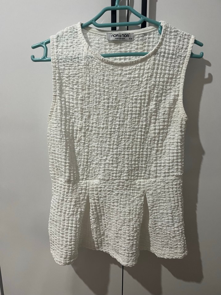 Beyaz Kadın Bluz - Görsel 2