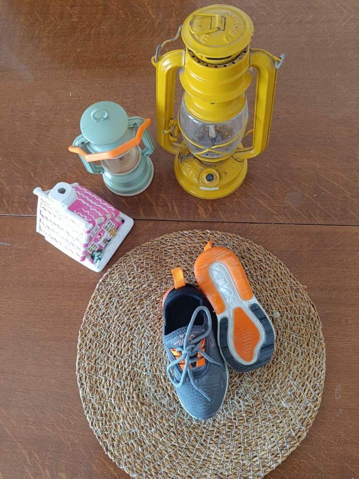 Turuncu Gri Erkek Spor Ayakkabı - Görsel 2