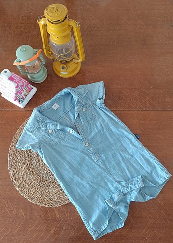 GAP Kısa Kollu Bebek Tulum - Görsel 4