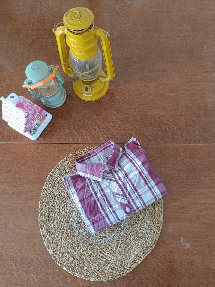 Erkek Çocuk Uzun Kollu Ekose Gömlek - Görsel 3