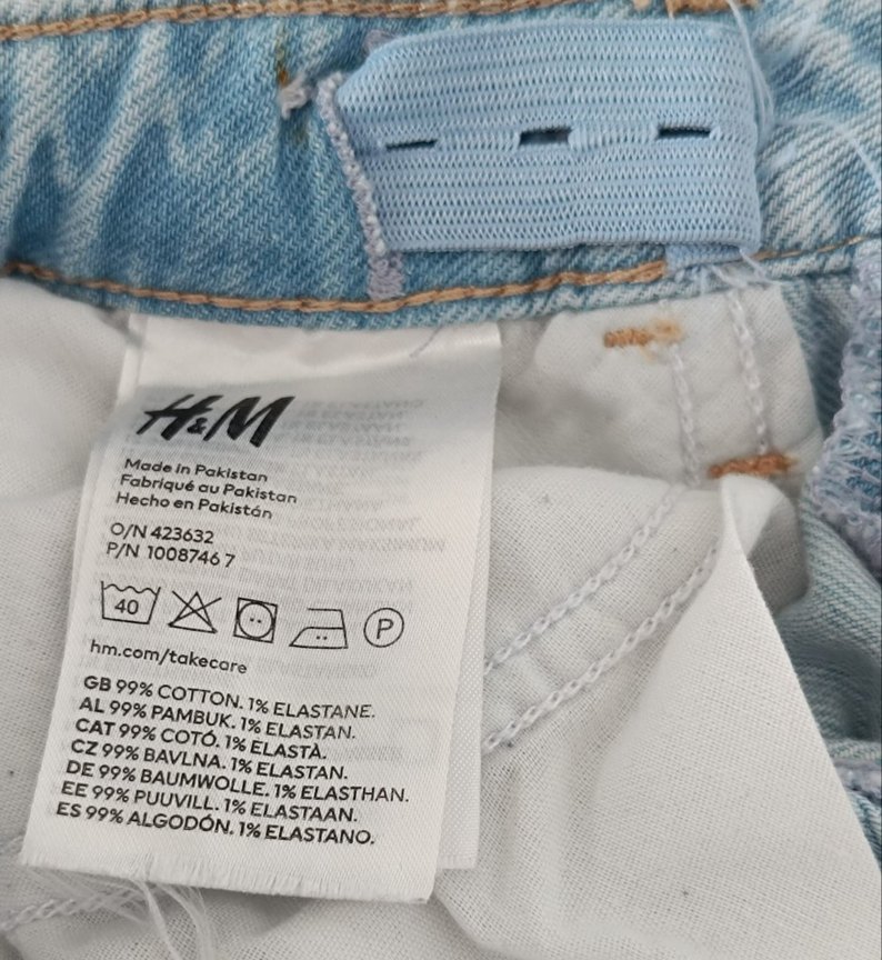 h&m erkek çocuk kot paltolon - Görsel 5