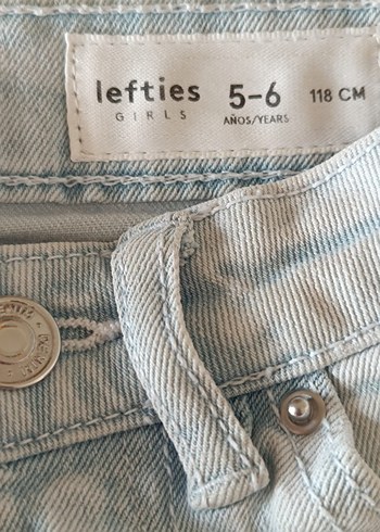 Bohem Tarz Mavi Tie-Dye Mini Kot Şort - Görsel 3