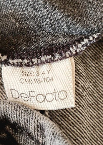 erkek Çocuk Gri Denim Bol Kesim Askılı Tulum - Görsel 4