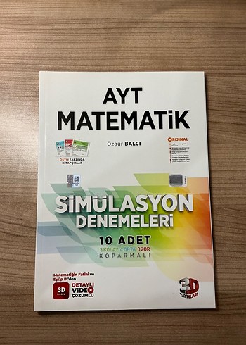 AYT Matematik Simülasyon Denemeleri 10'lu