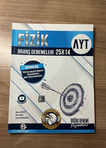 AYT Fizik Branş Denemeleri 25x14 Güncel