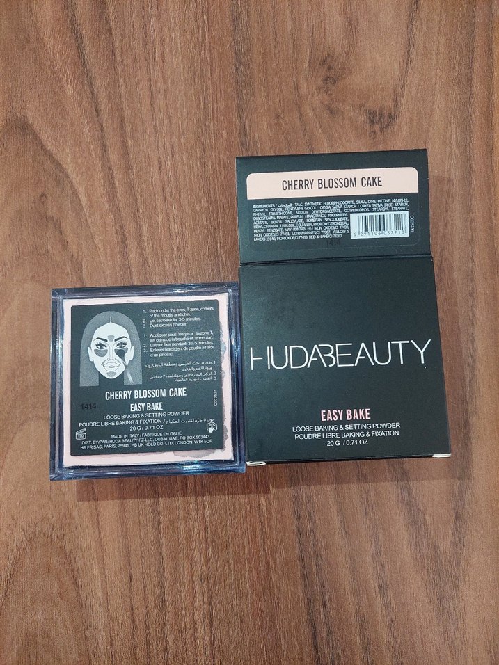 Huda Beauty Easy Bake Pudra - Cherry Blossom Cake - Görsel 2