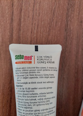 Sebamed Çok Yönlü Koruyucu Güneş Kremi SPF 50+ - Görsel 3