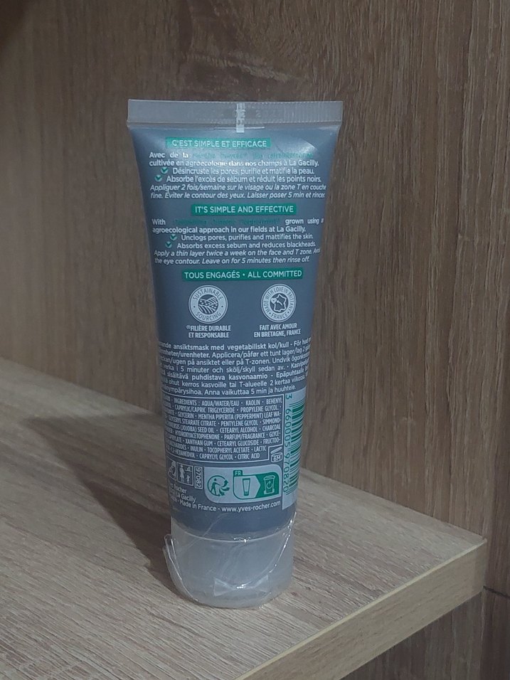 Yves Rocher Pure Menthe maske - Görsel 2