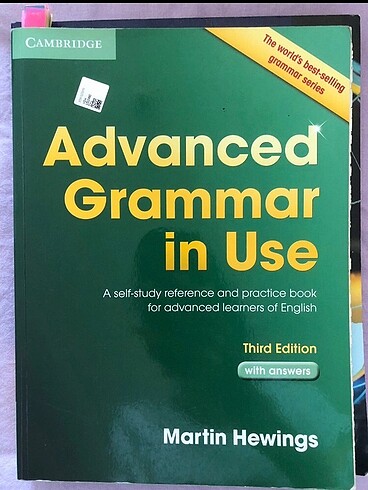 İngilizce gramlar kitap iyi durumda