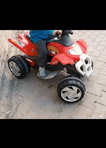  Beden kırmızı Renk Pilsan Roket ATV 12 Volt