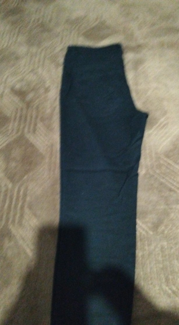 Düğmeli Siyah Kadın Denim Pantolon - Görsel 4