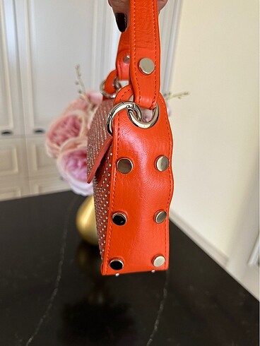 Full taşlı çanta - Görsel 5