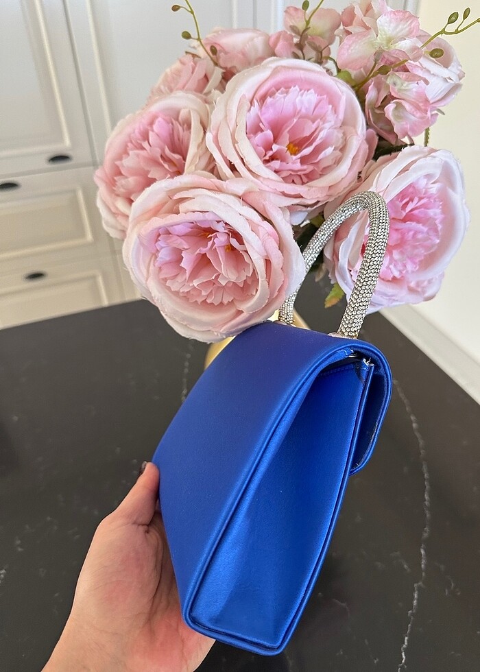 Saten abiye çantası - Görsel 2