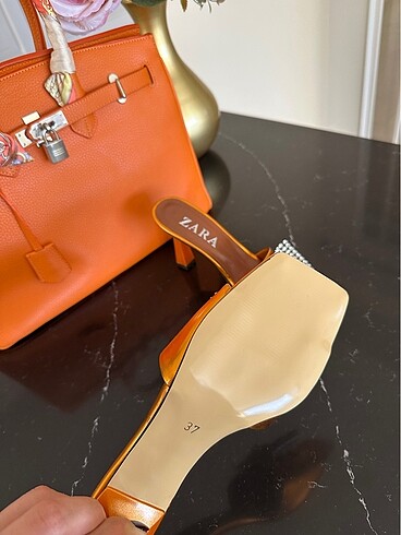 Zara topuklu terlik - Görsel 8