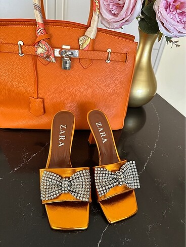 Zara topuklu terlik - Görsel 10