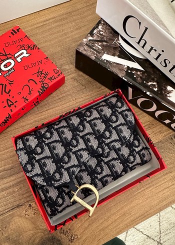 Tokalı Gri Denim Kadın Clutch Cüzdan - Görsel 2