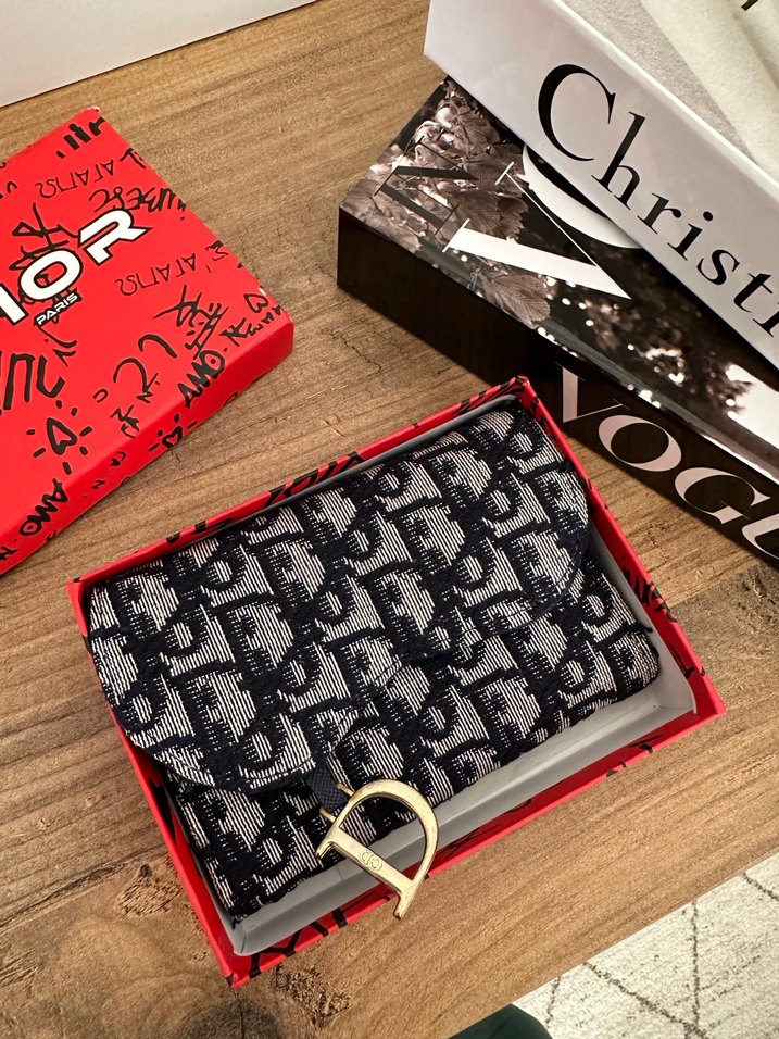 Tokalı Gri Denim Kadın Clutch Cüzdan - Görsel 2