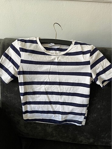 Zara Zara çizgili crop