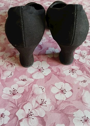 37 Beden siyah Renk Siyah Yılan Desenli Tokalı Stiletto Topuklu Ayakkabı