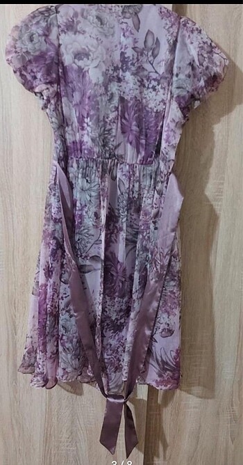 s Beden mor Renk İnce yazlık elbise#mezuniyet#kır