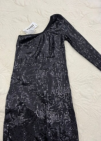 Zara Pullu mini elbise
