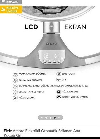 Diğer Otomatik sallanır ana kucağı 