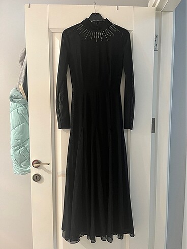 NETWORK Siyah Transparan Elbise