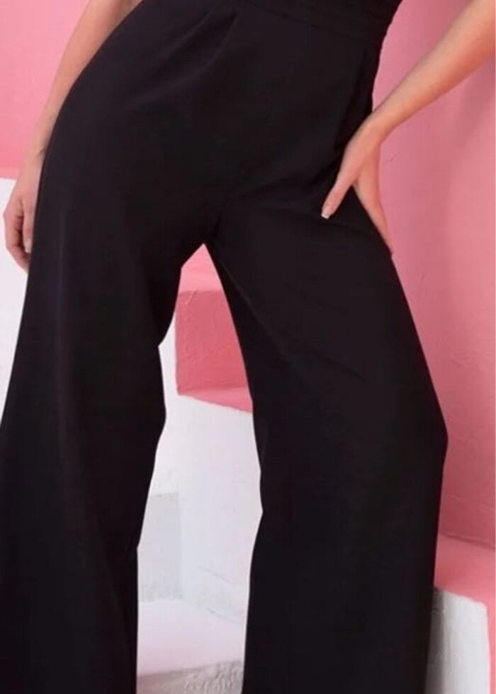 Abiye payetli şık tulum - Görsel 4